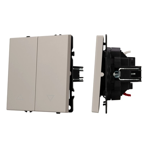 Механизм выключателя управления шторами SWT-NOBE-MKR2-SFPL-CA (230V, 10A) (Arlight, Кашемир)