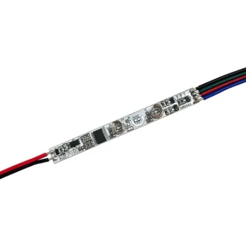 INTELLIGENT ARLIGHT Диммер SMART-PWM-103-12-RGB-IN (5-24V, 3x1.5A, 2-button, SENS) (IARL, IP20 Пластик, 5 лет)