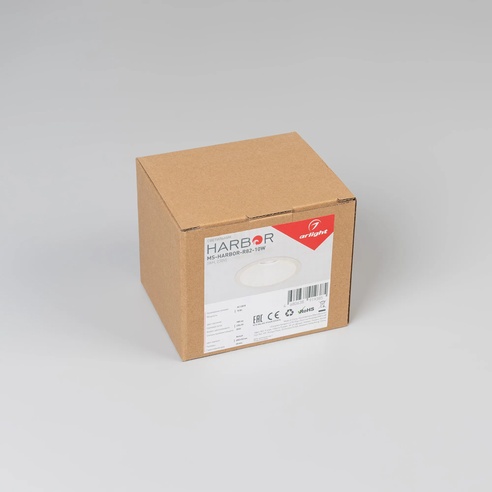 Светильник MS-HARBOR-R82-10W Warm2700 (WH, 36 deg, 230V) (Arlight, IP20 Металл, 5 лет)