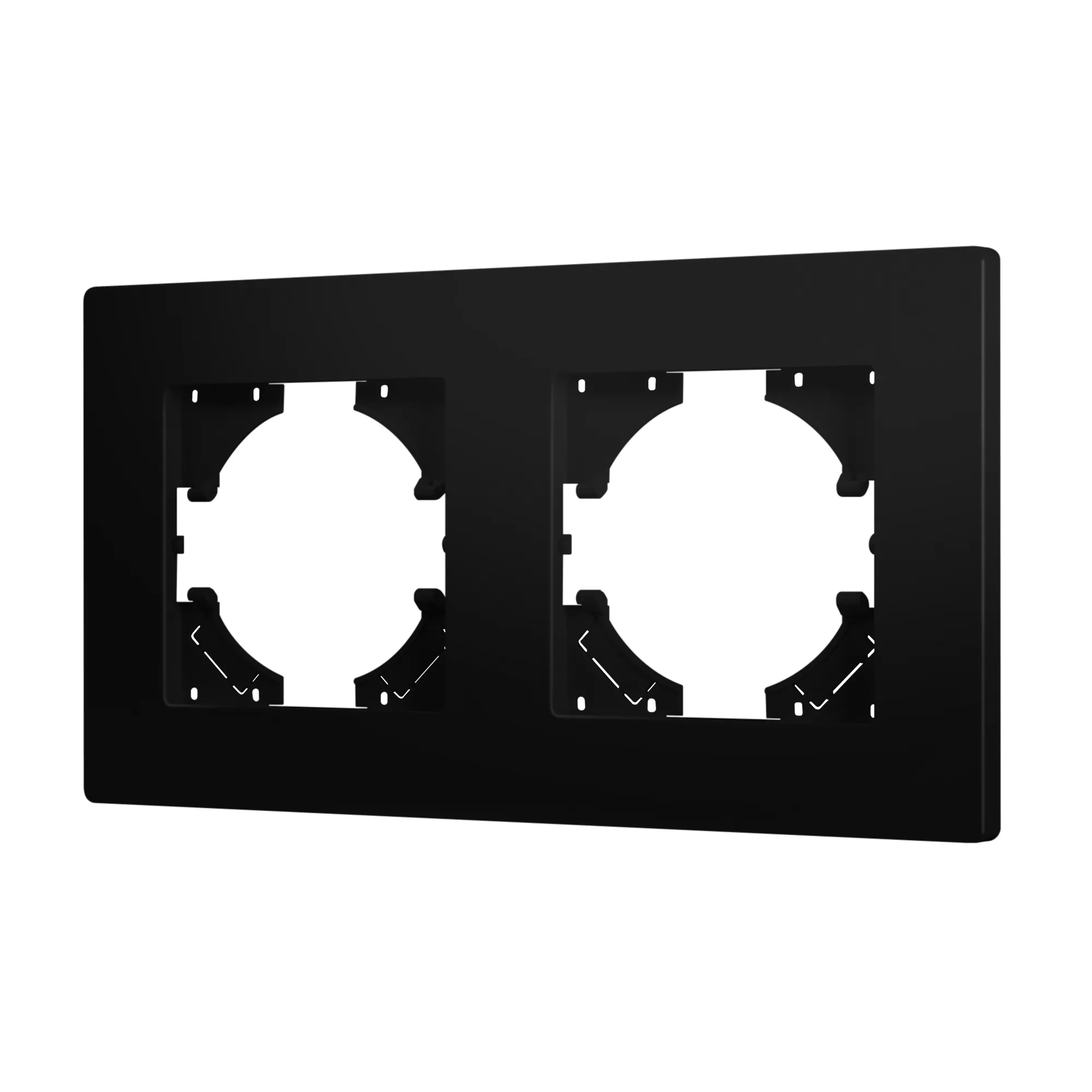 Рамка пластиковая FRM-PERIO-PL-2-BK (Arlight, -) - изображение товара