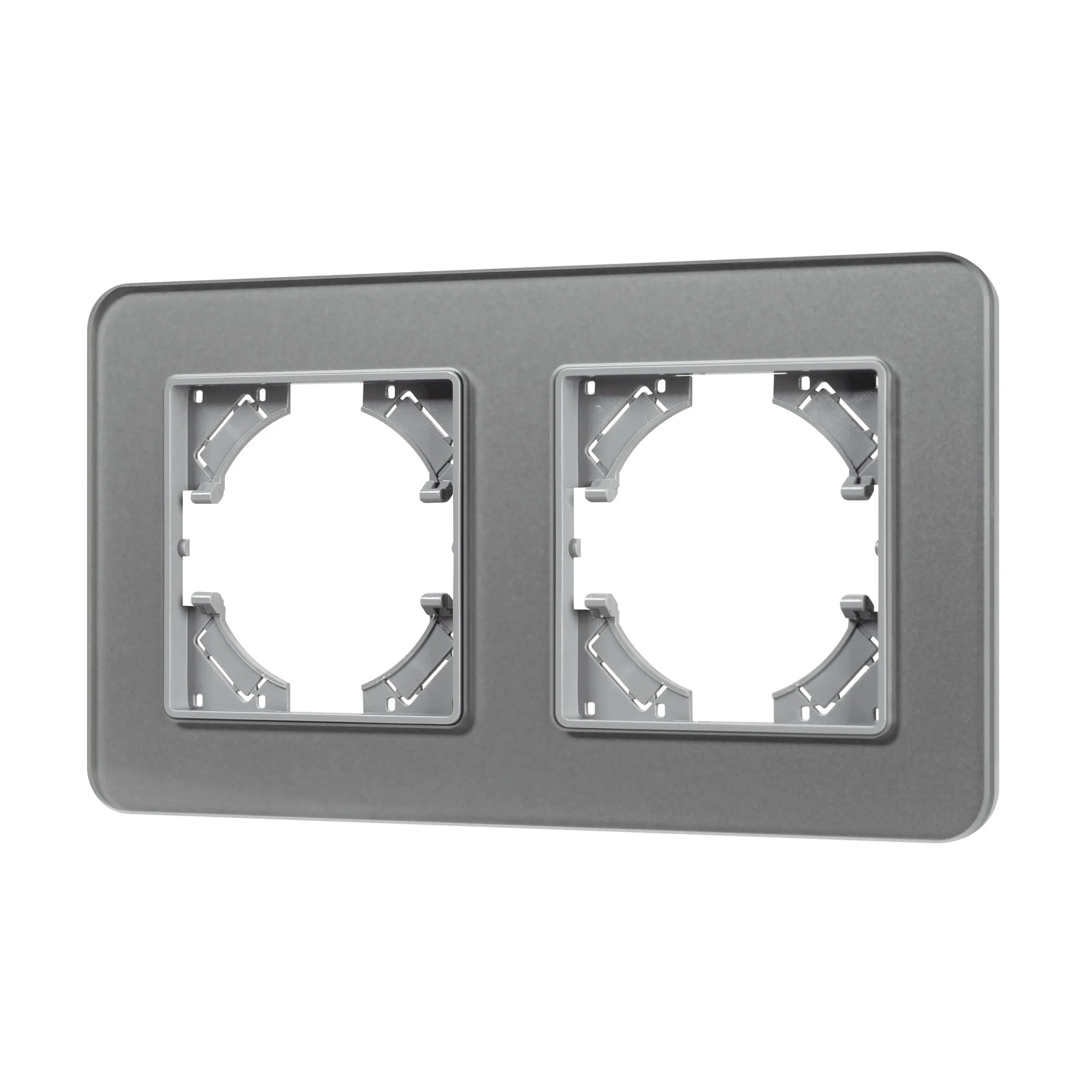 Рамка стеклянная FRM-OMALI-SFGS-2-GR (Arlight, -) - изображение товара