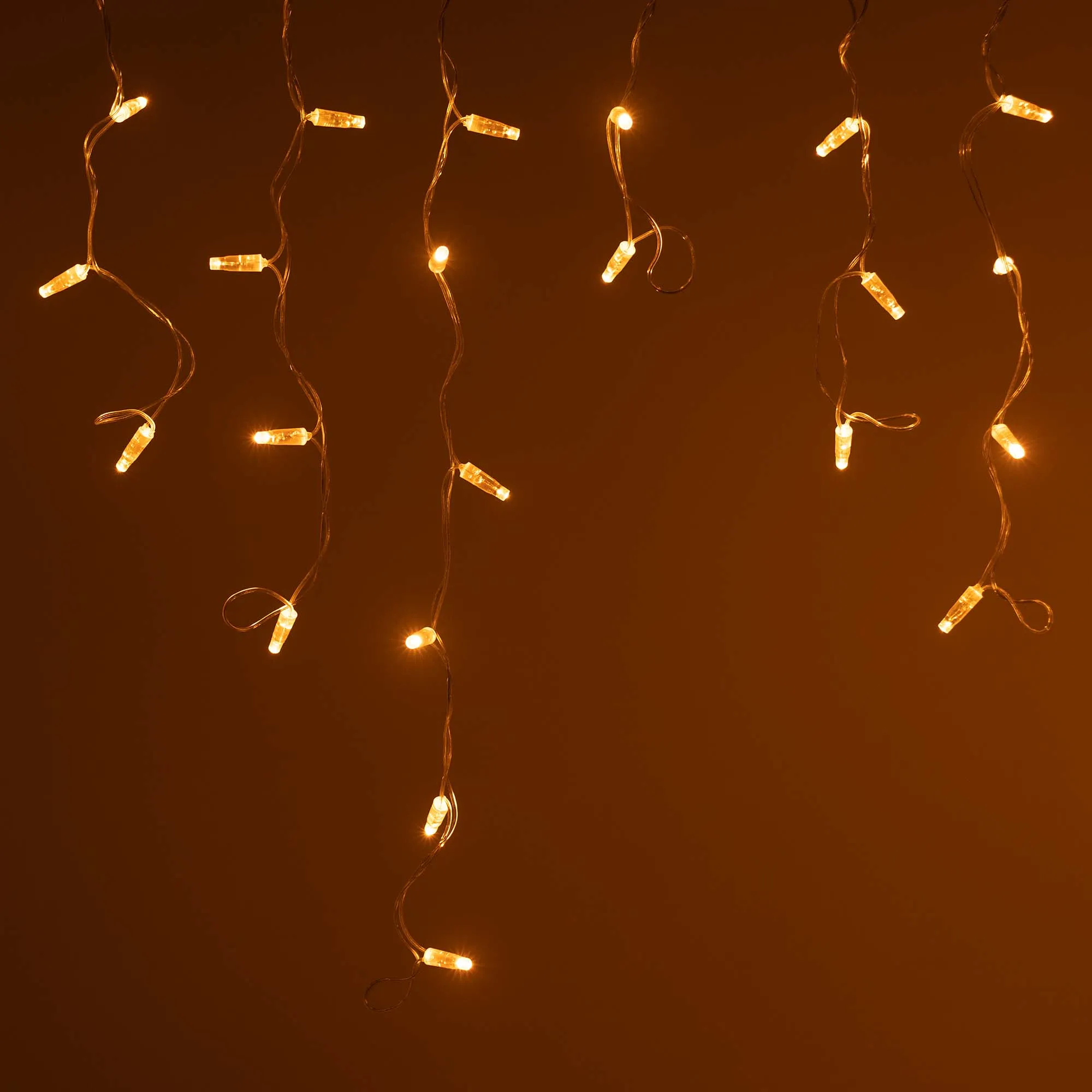 Светодиодная гирлянда ARD-EDGE-CLASSIC-2400x600-CLEAR-88LED-STD Yellow (230V, 6W) (Ardecoled, IP65) - изображение товара