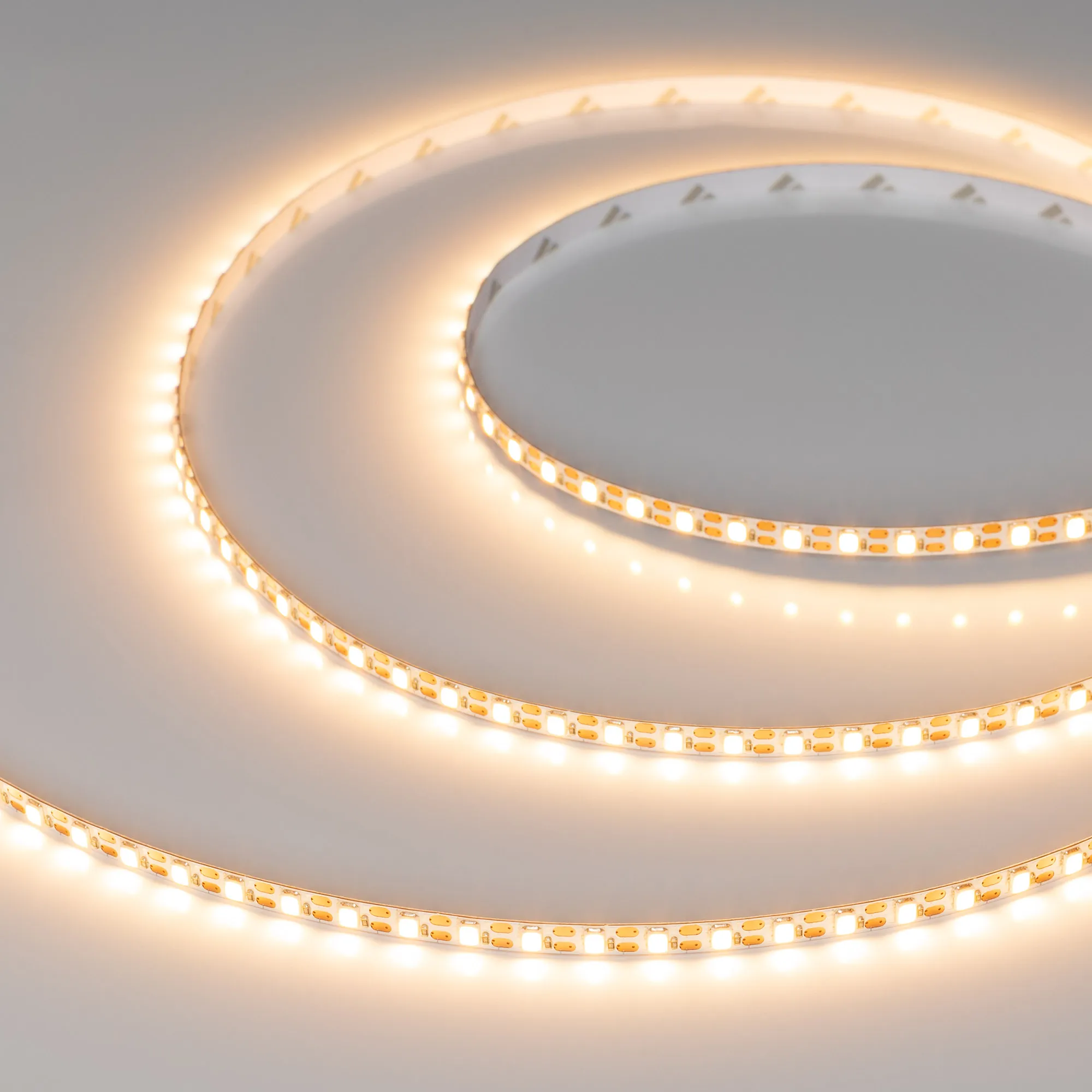 Лента FC-A120-5mm 24V Warm2700-CX1 (10 W/m, IP20, 5m) (Arlight, резка 1 светодиод)