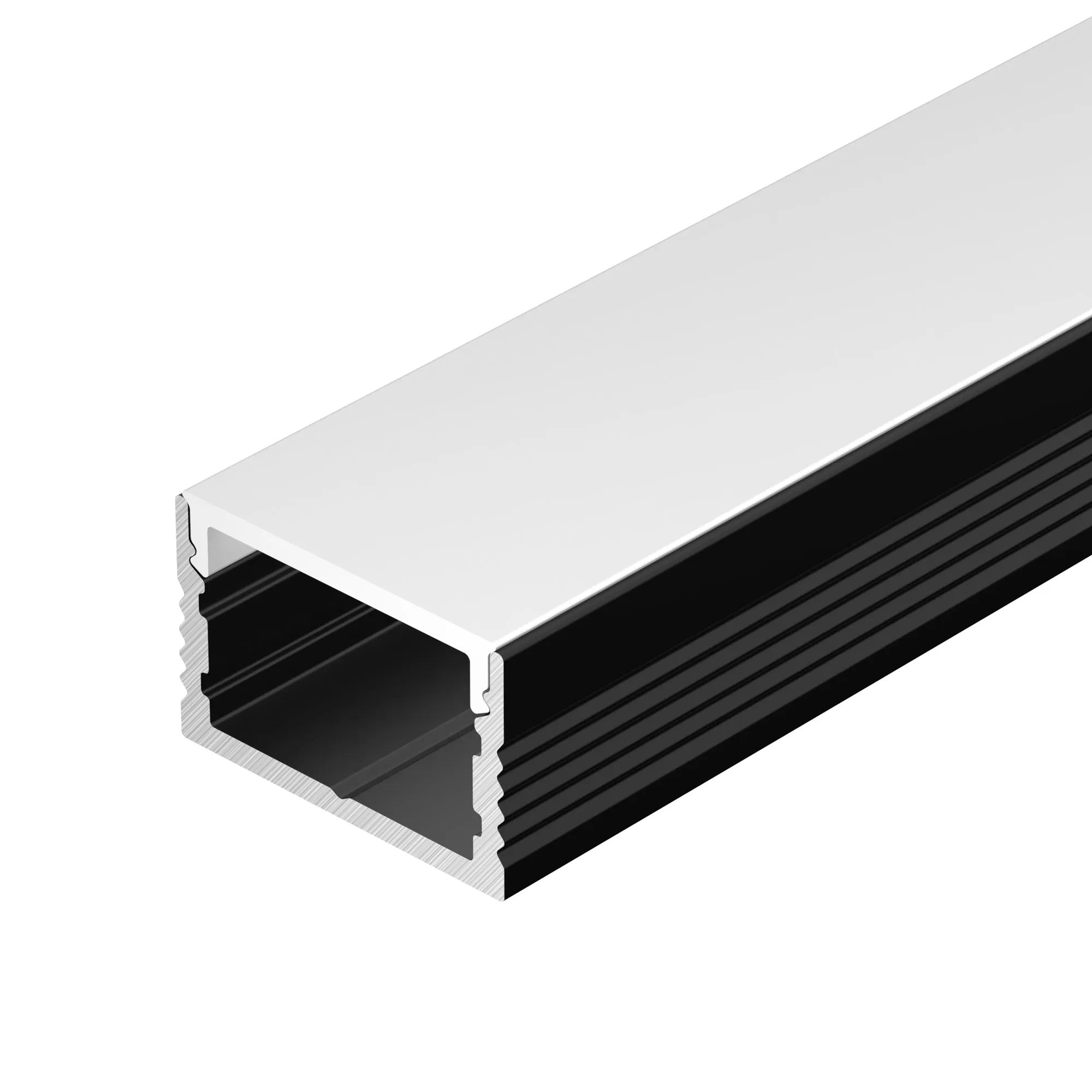Профиль SL-SLIM15-H10-2000 BLACK (Arlight, Алюминий)